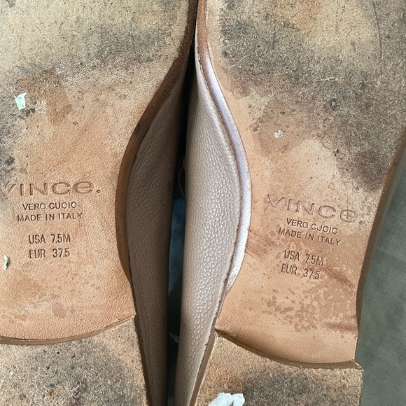 Women Vince Leather loafer 7.5 - Picture 4 of 6